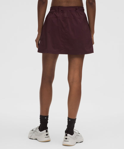 Lululemon Glyde Cargo Mid-Rise Hiking Skirt