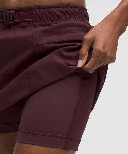 Lululemon Glyde Cargo Mid-Rise Hiking Skirt
