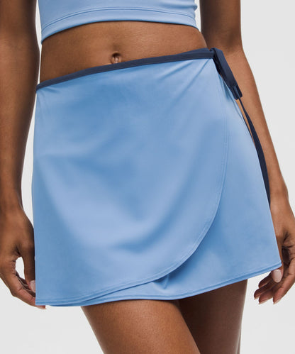 Lululemon Wrap-Front Mid-Rise Tennis Skirt