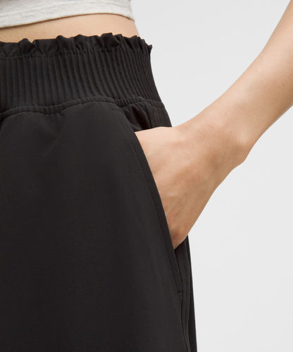 Lululemon Stretch Woven Ruffle-Waist Midi Skirt
