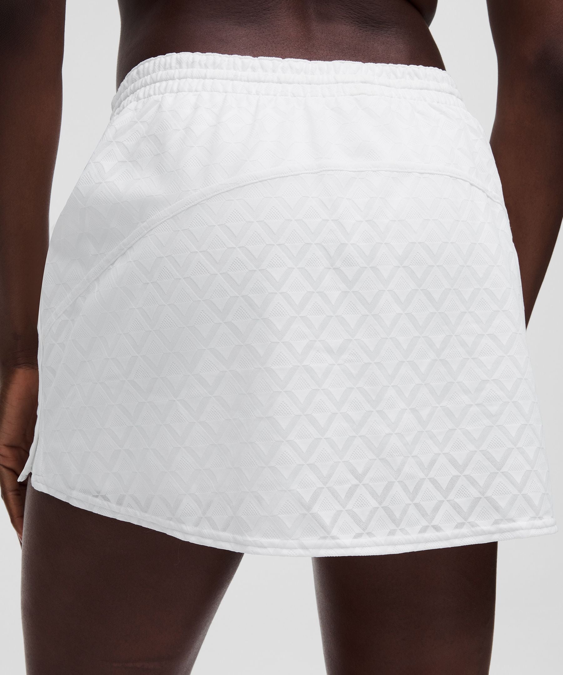 Lululemon Textured Mesh High-Rise Tennis Skirt