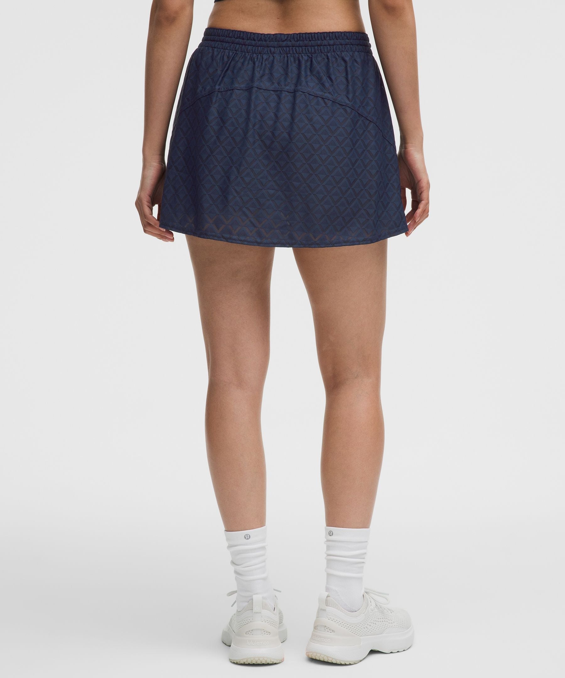 Lululemon Textured Mesh High-Rise Tennis Skirt
