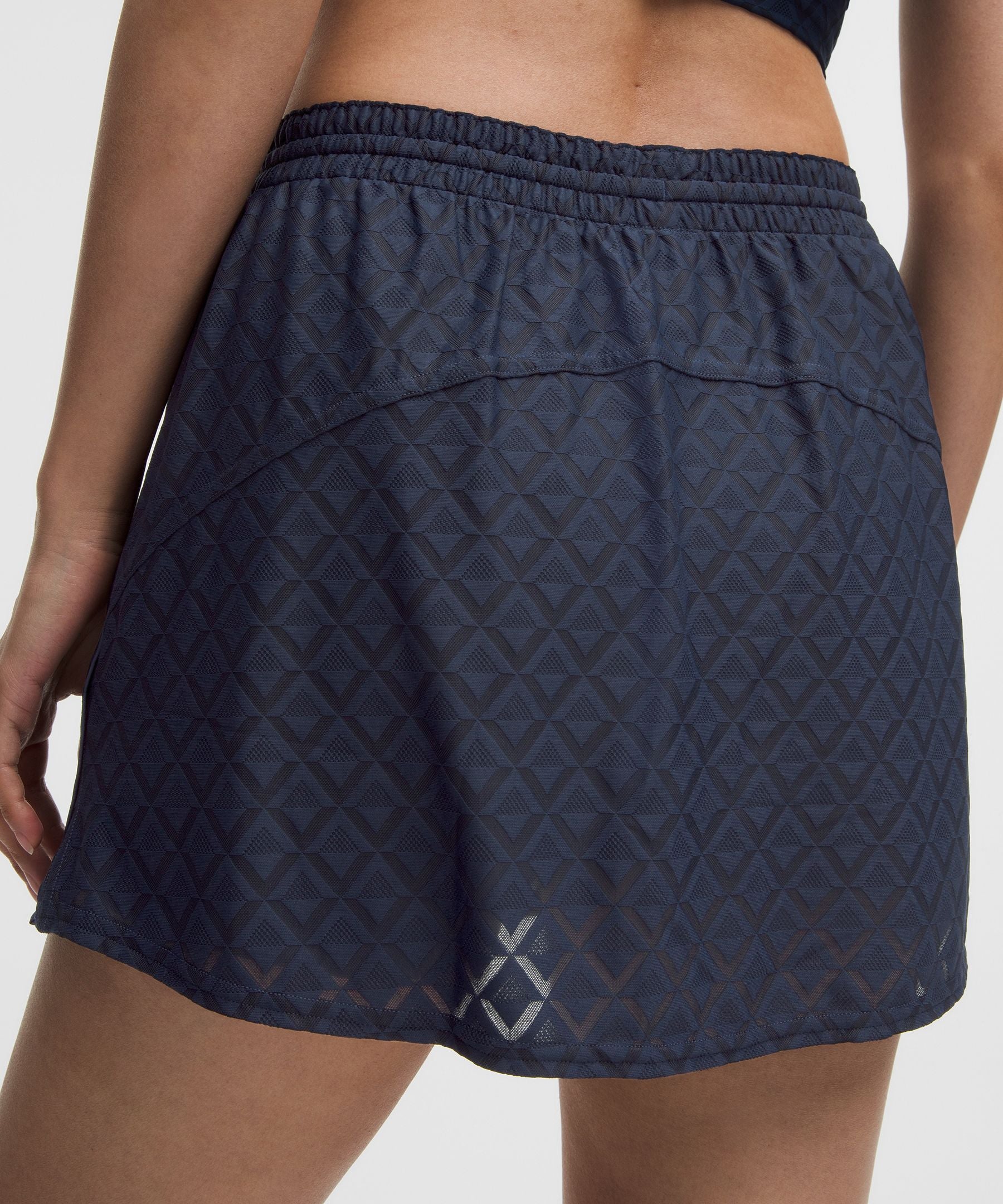 Lululemon Textured Mesh High-Rise Tennis Skirt
