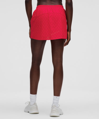 Lululemon Textured Mesh High-Rise Tennis Skirt