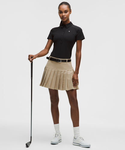 Lululemon Drop-Waist Pleated High-Rise Golf Skirt