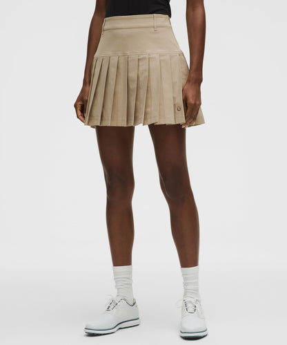 Lululemon Drop-Waist Pleated High-Rise Golf Skirt