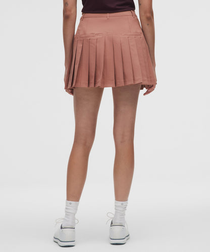 Lululemon Drop-Waist Pleated High-Rise Golf Skirt