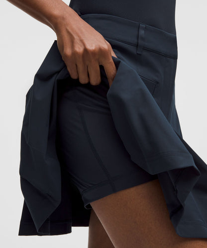 Lululemon Box-Pleat High-Rise Golf Skirt