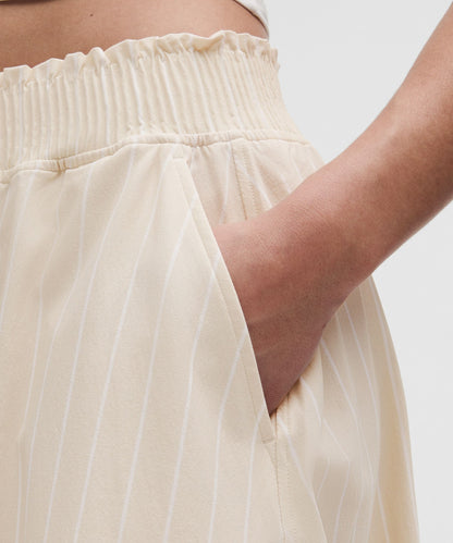 Lululemon Stretch Woven Ruffle-Waist Midi Skirt