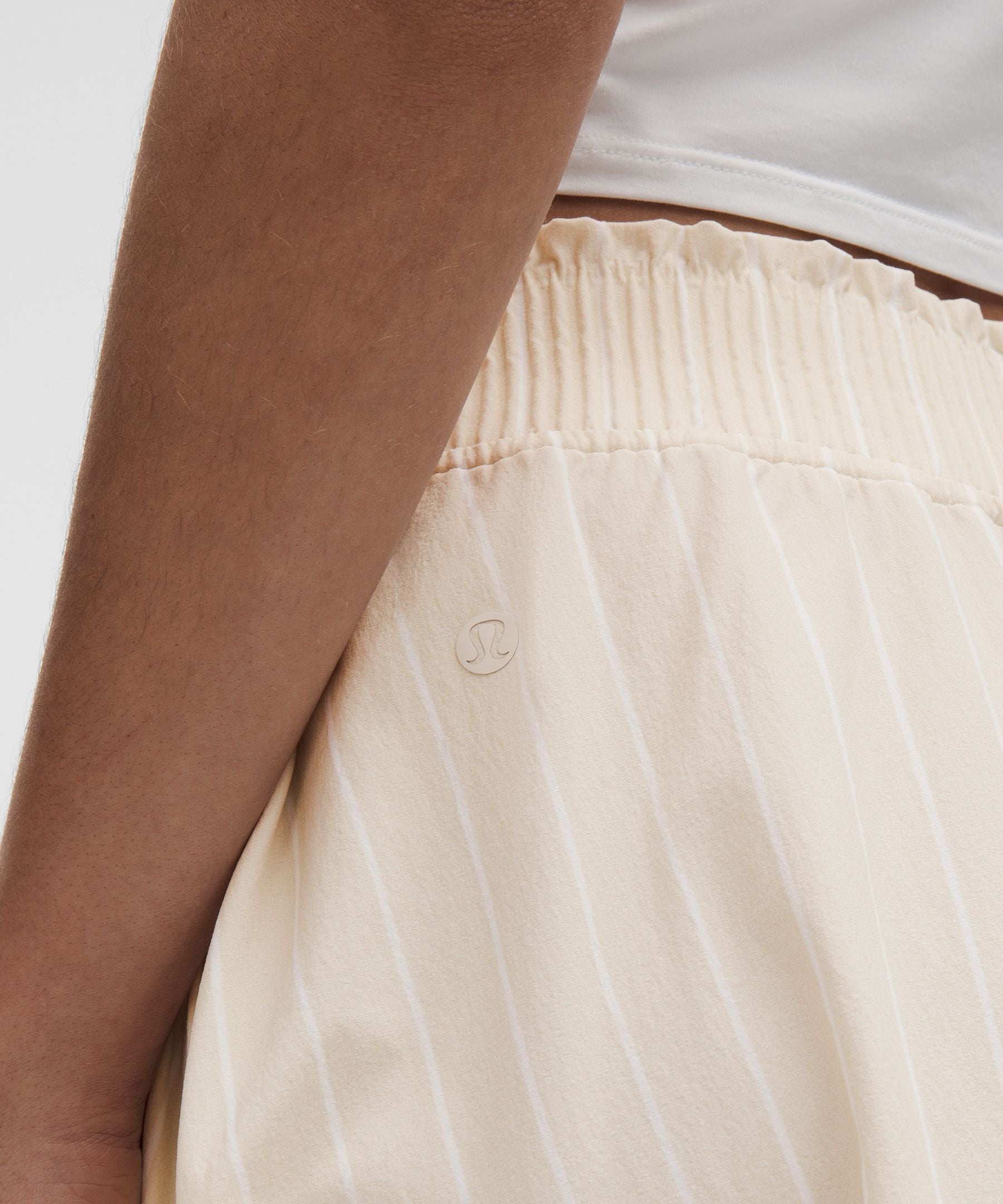 Lululemon Stretch Woven Ruffle-Waist Midi Skirt
