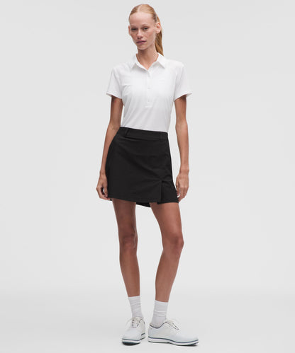 Lululemon Stretch Twill Front Pleat Golf Skirt *Embroidered Logo
