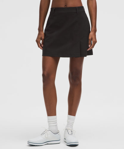Lululemon Stretch Twill Front Pleat Golf Skirt *Embroidered Logo