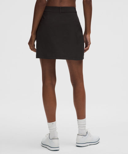 Lululemon Stretch Twill Front Pleat Golf Skirt *Embroidered Logo