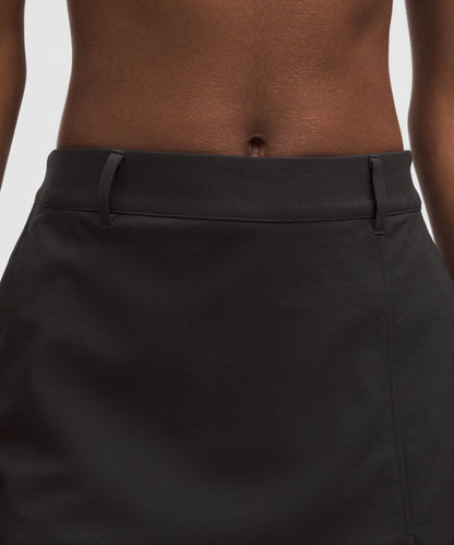 Lululemon Stretch Twill Front Pleat Golf Skirt *Embroidered Logo