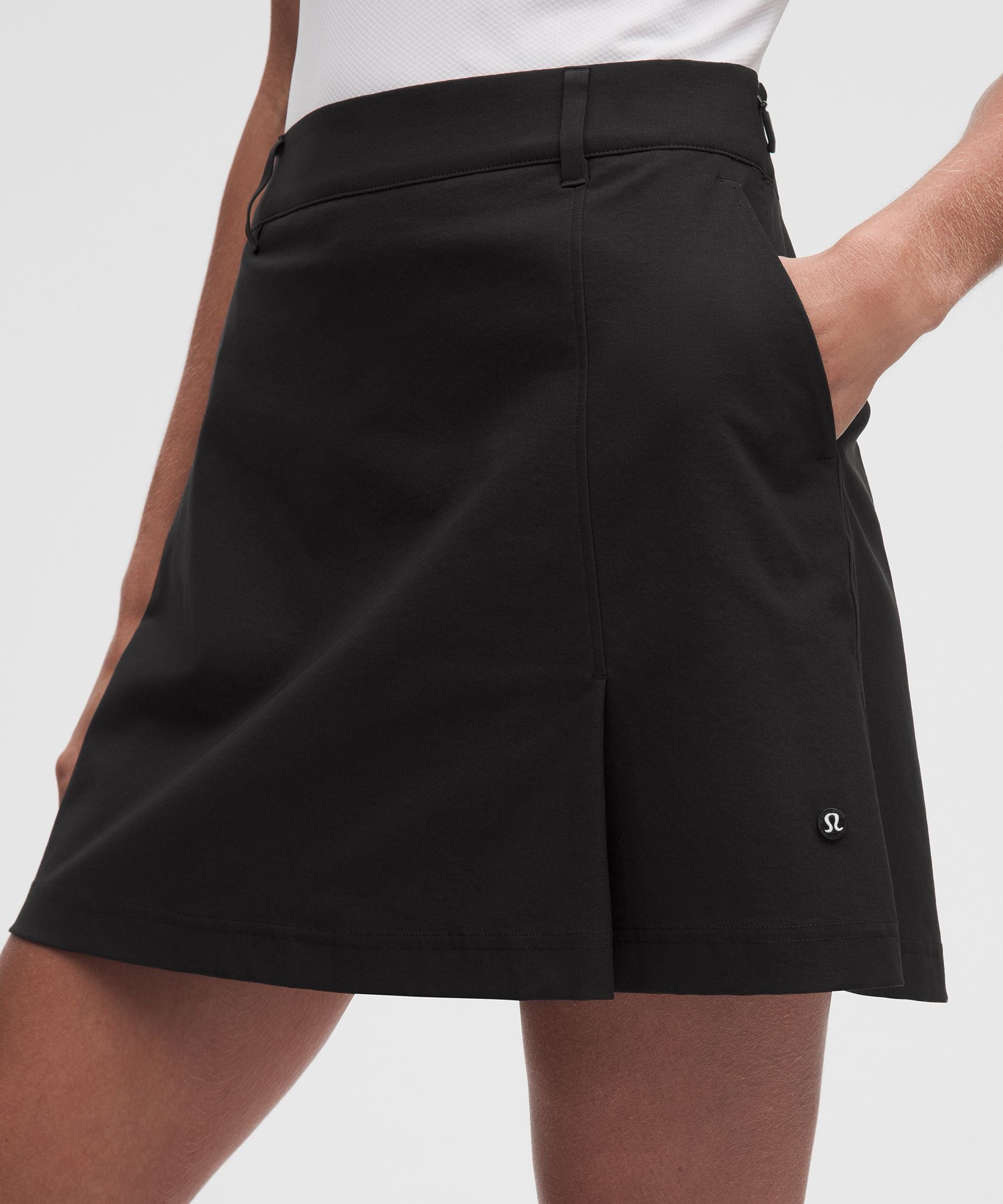 Lululemon Stretch Twill Front Pleat Golf Skirt *Embroidered Logo