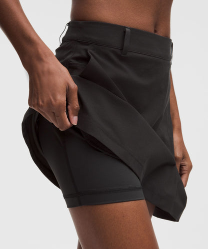 Lululemon Stretch Twill Front Pleat Golf Skirt *Embroidered Logo