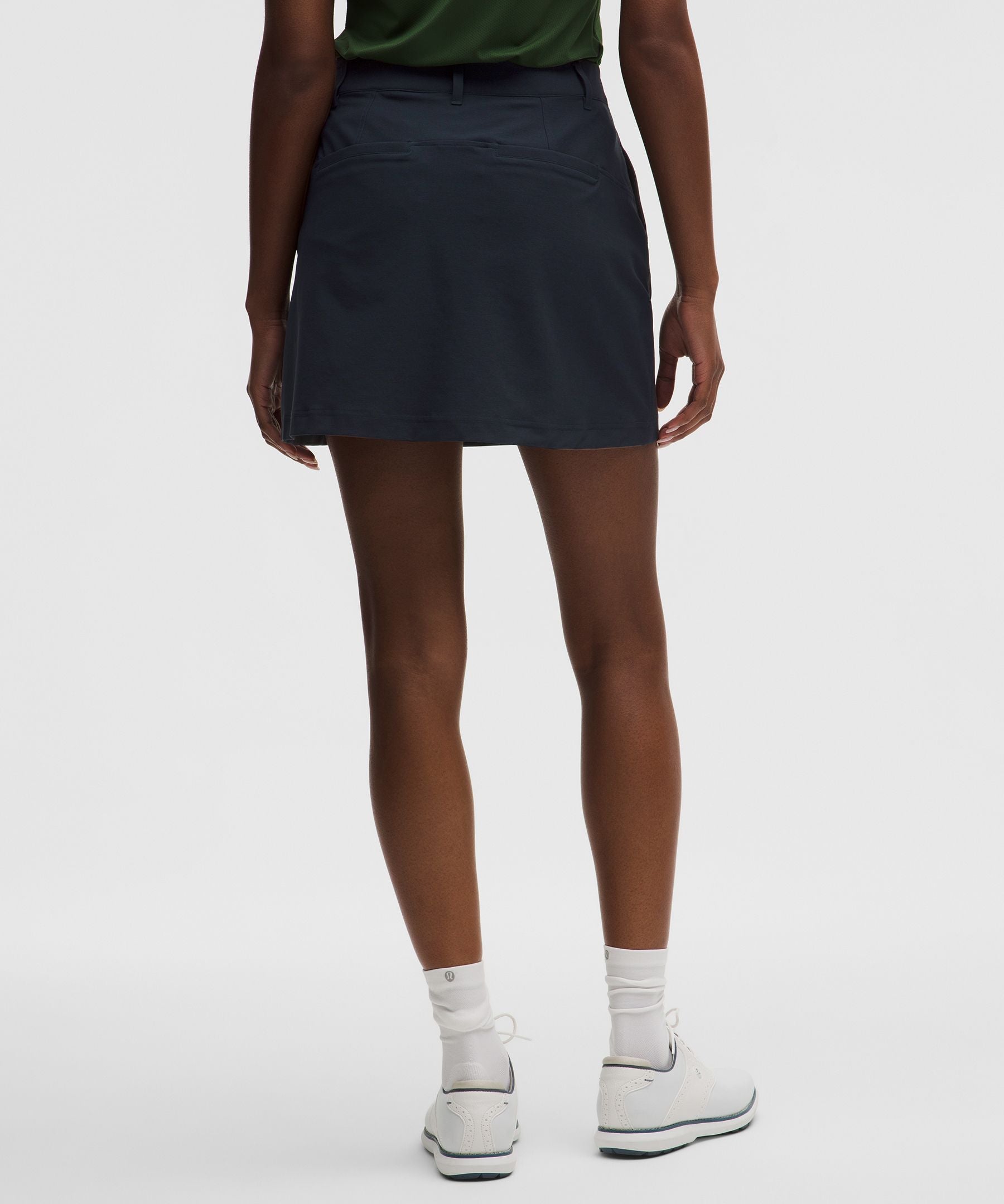 Lululemon Stretch Twill Front Pleat Golf Skirt *Embroidered Logo