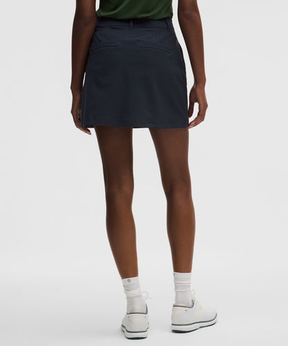 Lululemon Stretch Twill Front Pleat Golf Skirt *Embroidered Logo