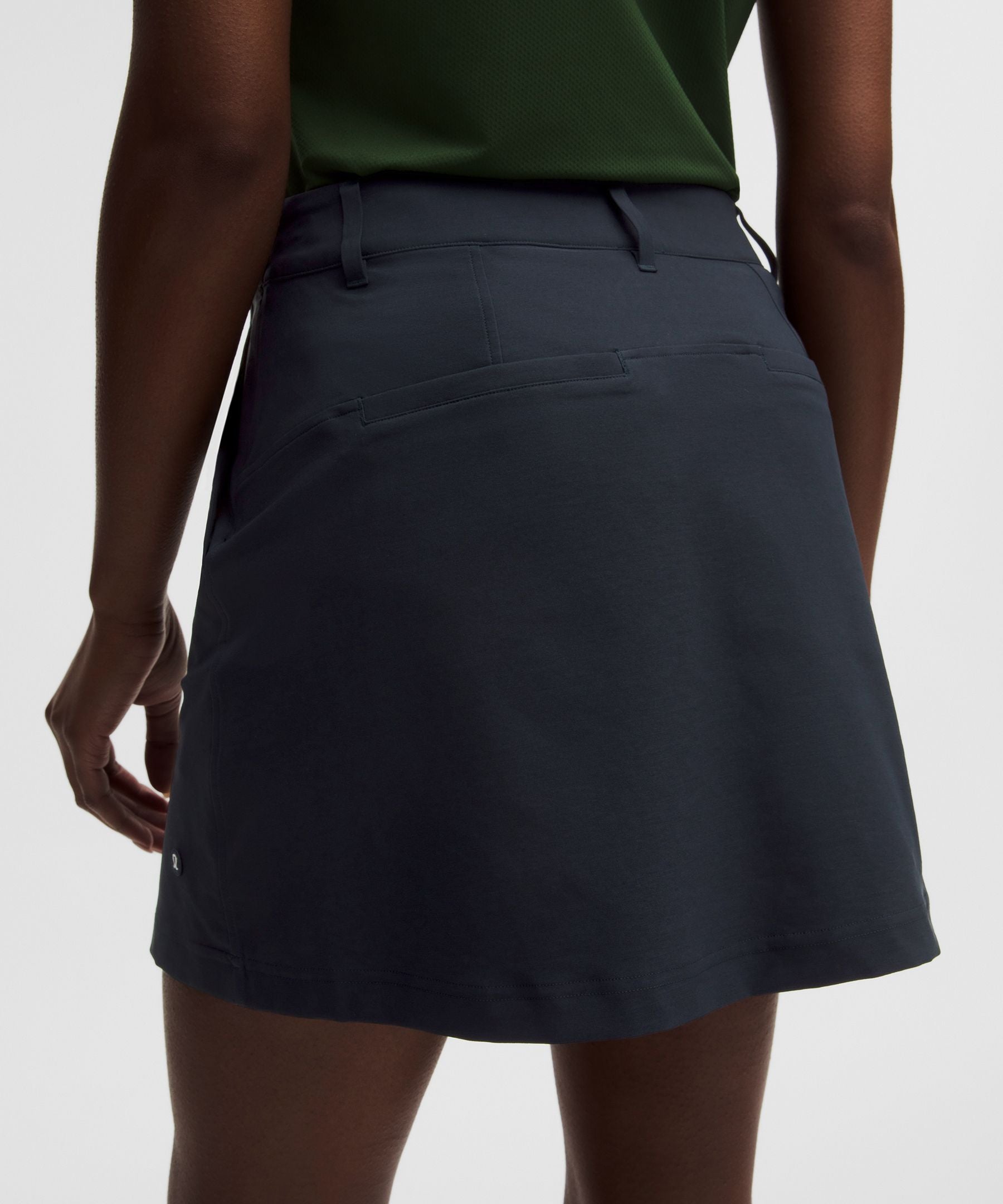 Lululemon Stretch Twill Front Pleat Golf Skirt *Embroidered Logo