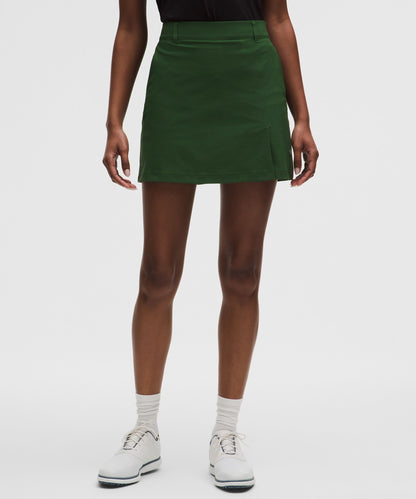 Lululemon Stretch Twill Front Pleat Golf Skirt *Embroidered Logo