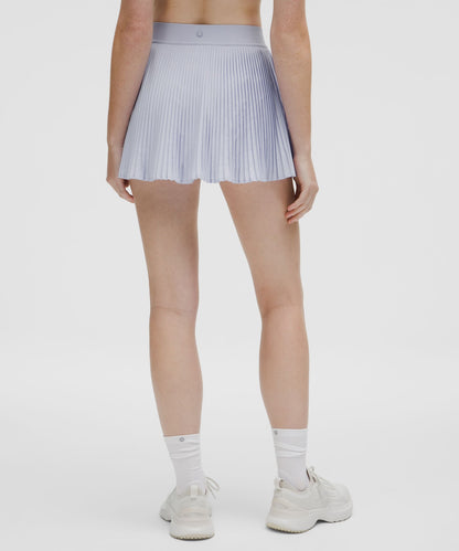 Lululemon Varsity High-Rise Pleated Tennis Skirt Serene Blue