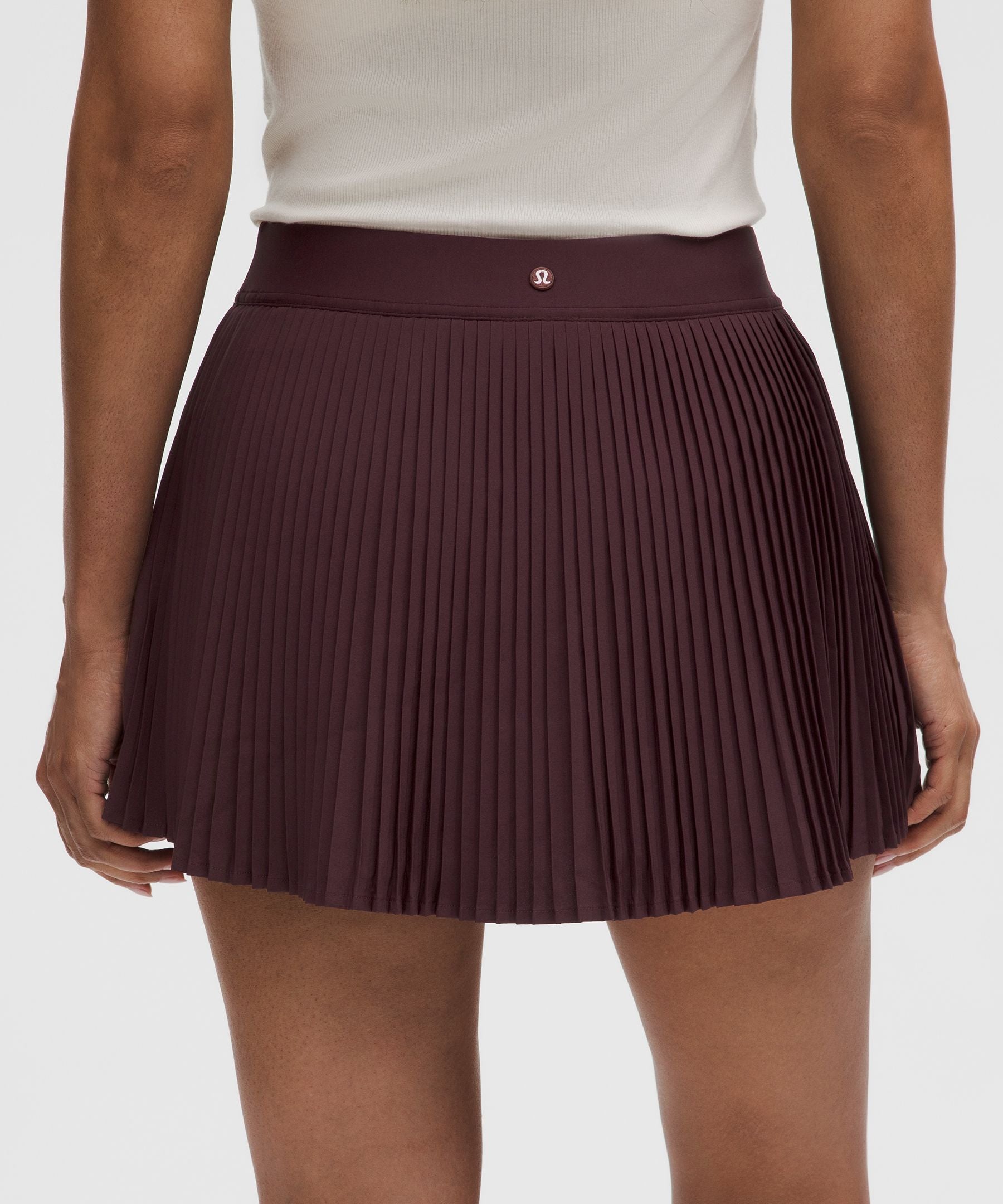 Lululemon Varsity High-Rise Pleated Tennis Skirt Goodnight Plum