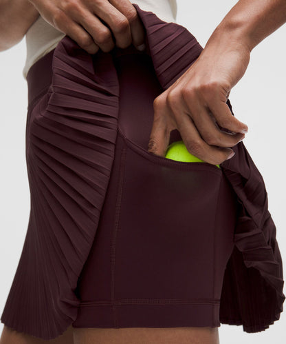 Lululemon Varsity High-Rise Pleated Tennis Skirt Goodnight Plum