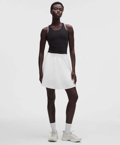 Lululemon Pleated High-Rise Knee-Length Tennis Skirt