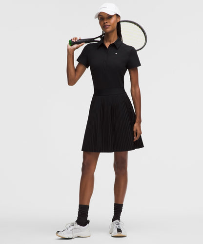 Lululemon Pleated High-Rise Knee-Length Tennis Skirt