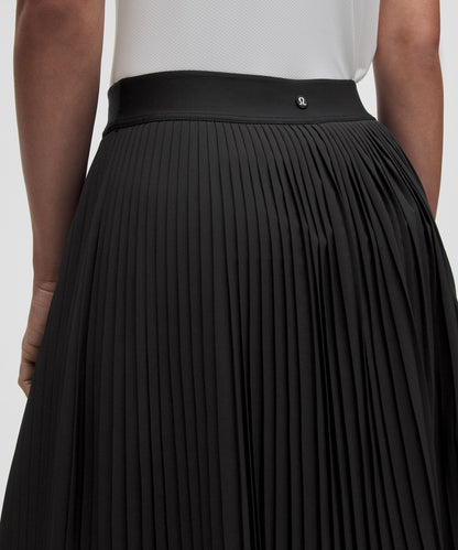 Lululemon Pleated High-Rise Knee-Length Tennis Skirt