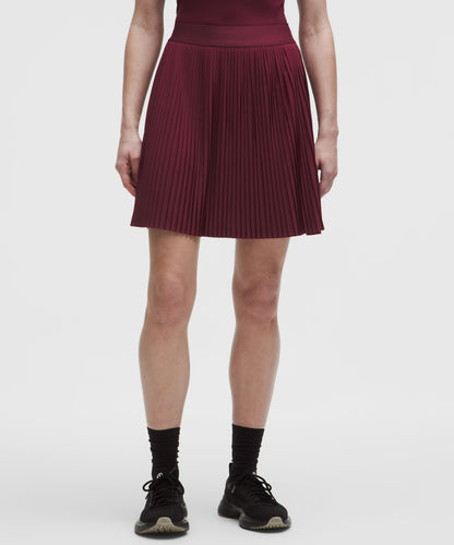 Lululemon Pleated High-Rise Knee-Length Tennis Skirt