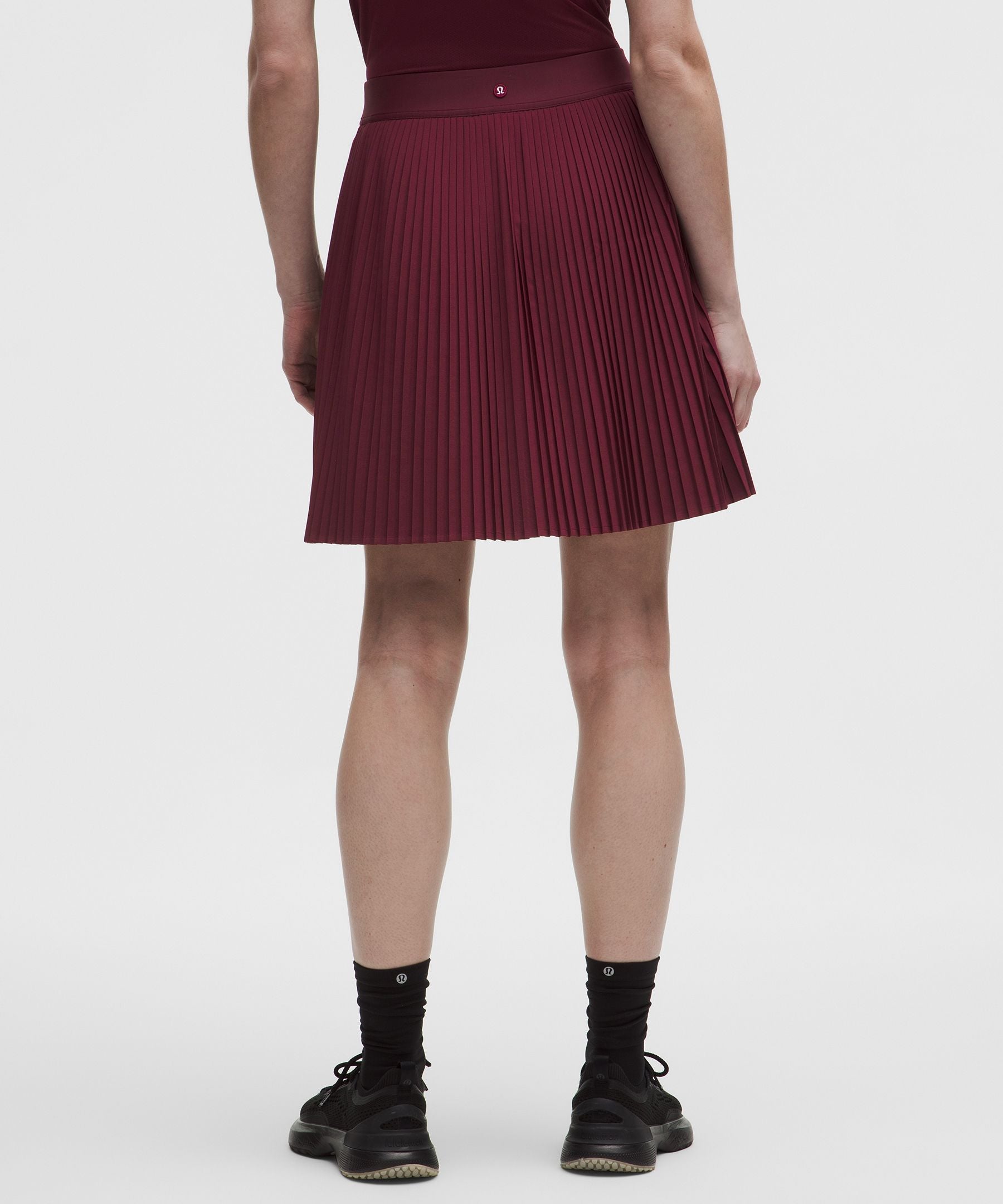 Lululemon Pleated High-Rise Knee-Length Tennis Skirt