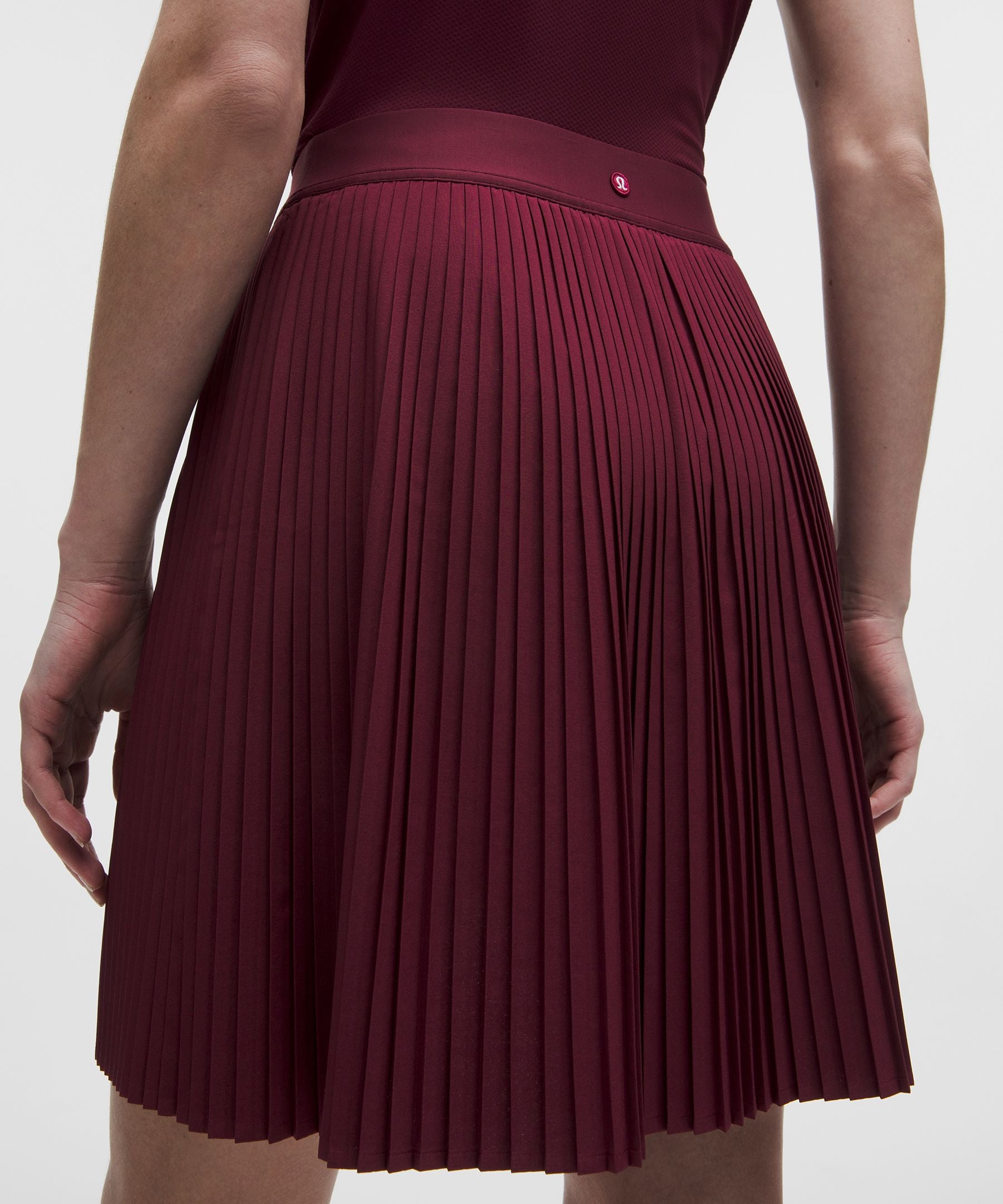 Lululemon Pleated High-Rise Knee-Length Tennis Skirt