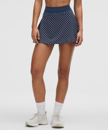 Lululemon Lightweight High-Rise Tennis Skirt Net Link Club Blue Multi/Club Blue