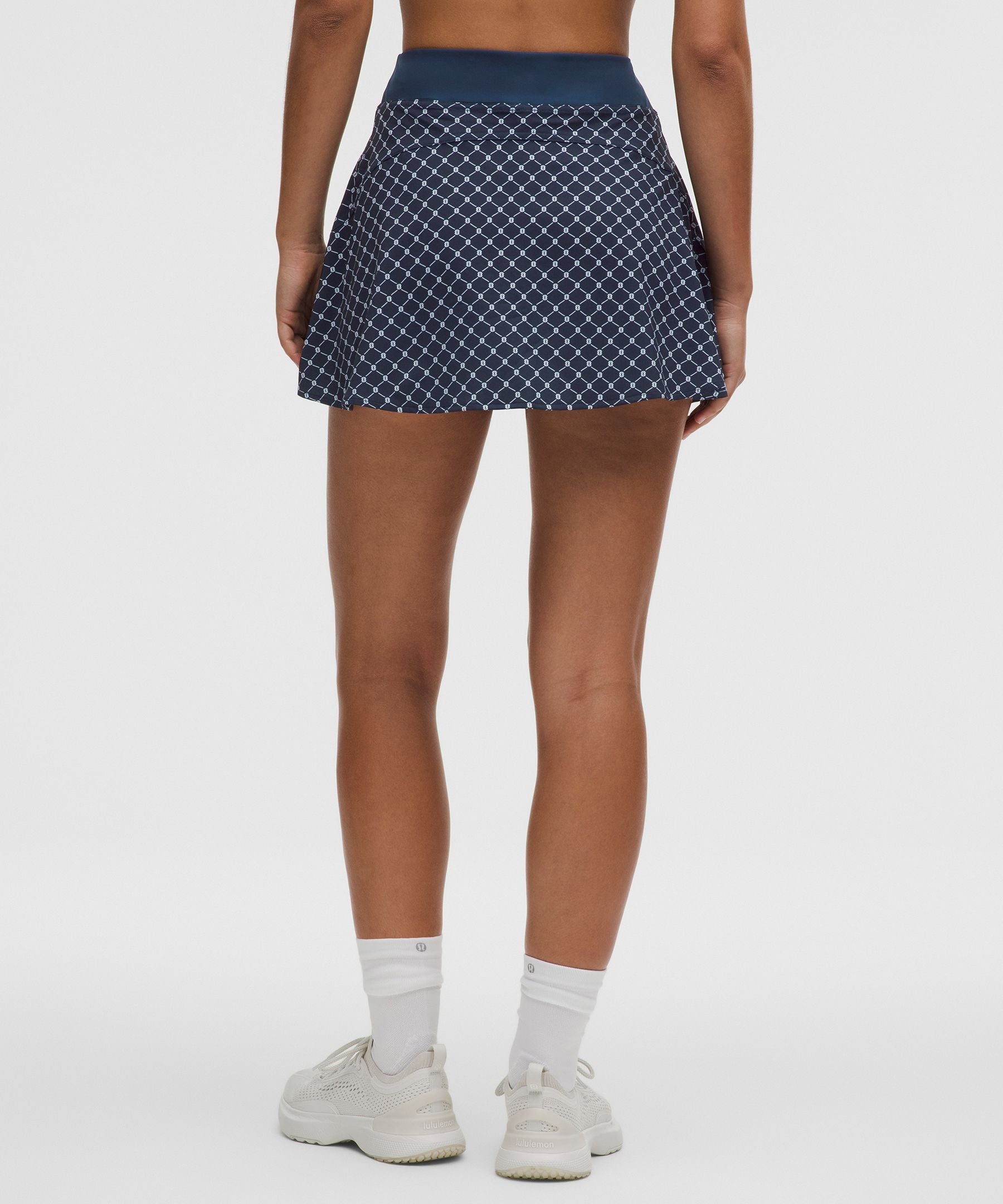 Lululemon Lightweight High-Rise Tennis Skirt Net Link Club Blue Multi/Club Blue