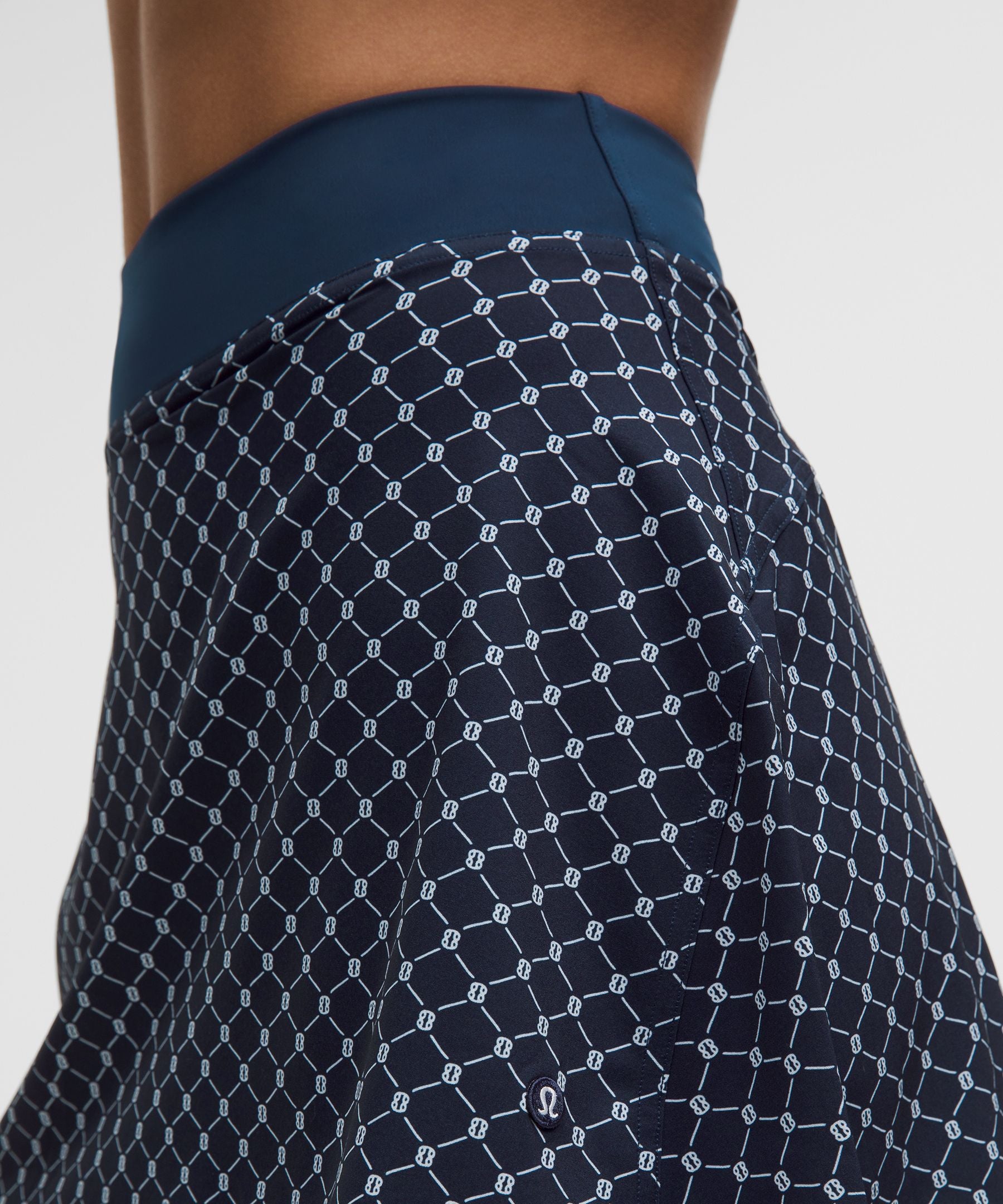 Lululemon Lightweight High-Rise Tennis Skirt Net Link Club Blue Multi/Club Blue