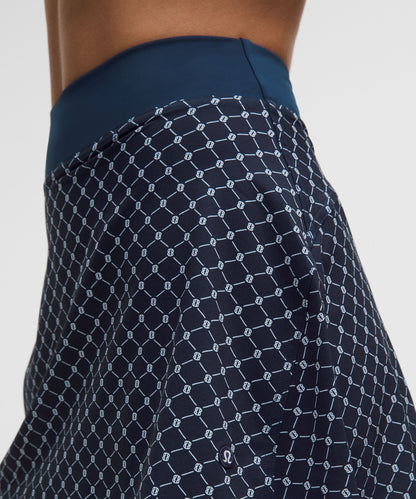 Lululemon Lightweight High-Rise Tennis Skirt Net Link Club Blue Multi/Club Blue