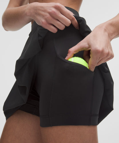 Lululemon Angled-Pleat High-Rise Tennis Skirt