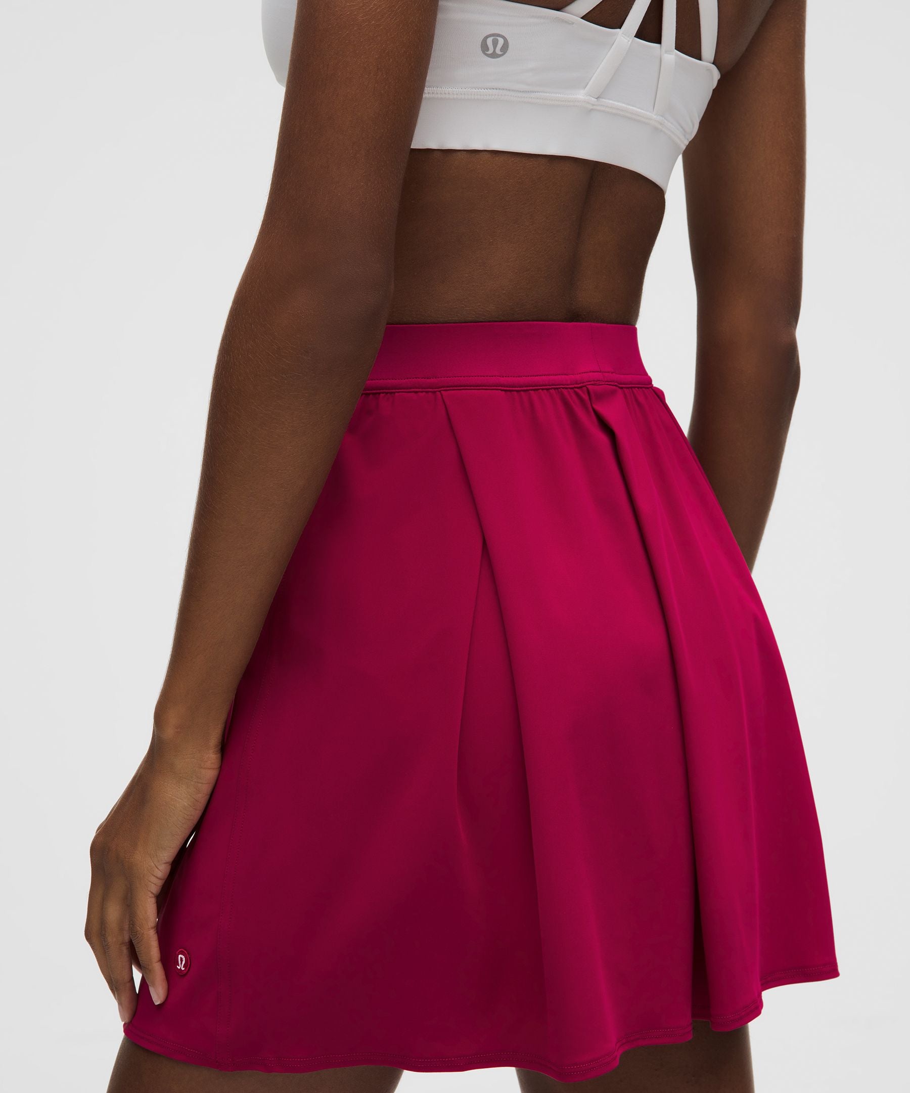 Lululemon Angled-Pleat High-Rise Tennis Skirt