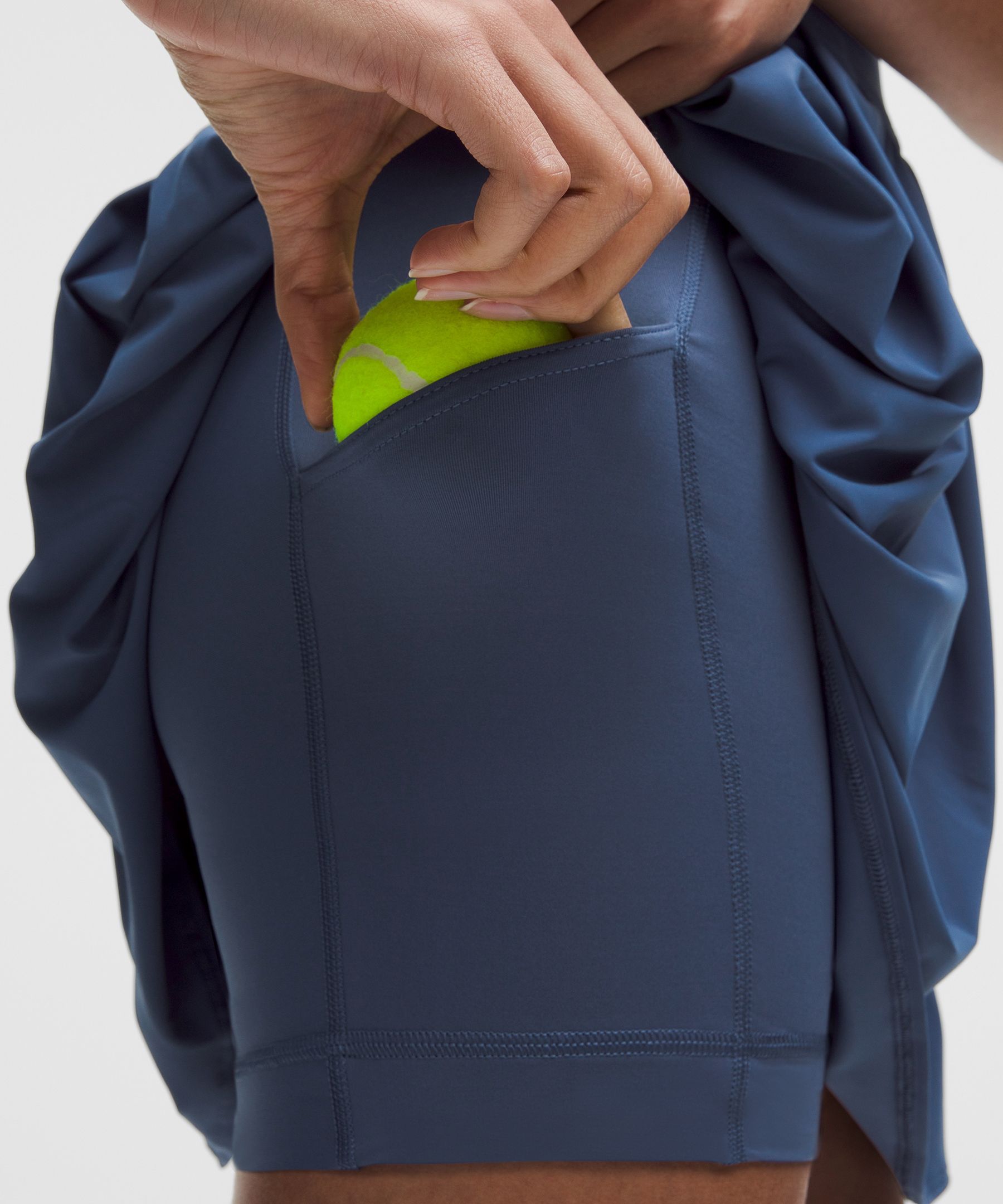Lululemon Angled-Pleat High-Rise Tennis Skirt