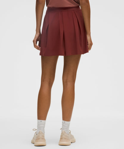 Lululemon Angled-Pleat High-Rise Tennis Skirt