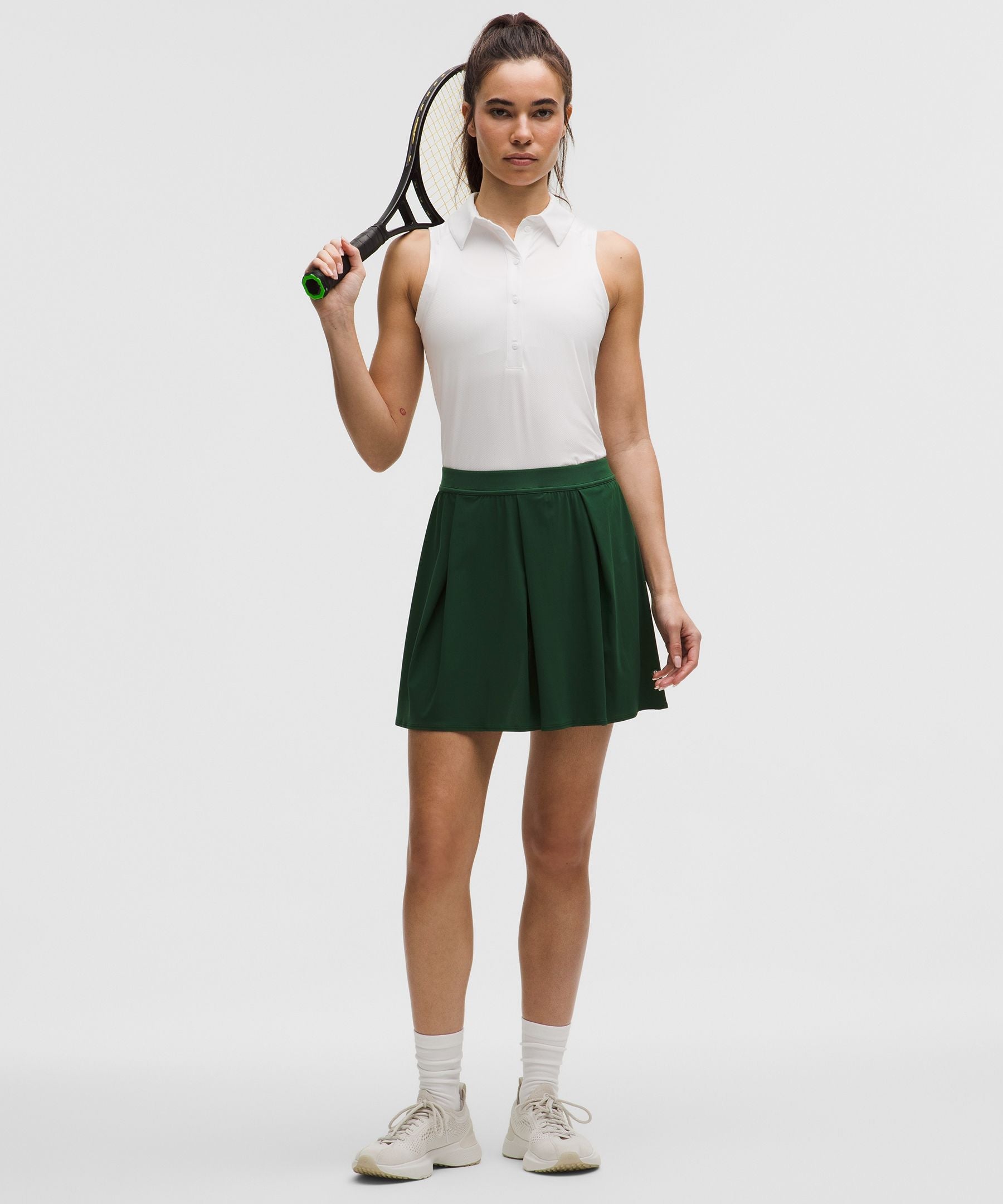 Lululemon Angled-Pleat High-Rise Tennis Skirt