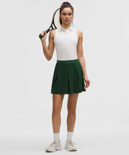 Lululemon Angled-Pleat High-Rise Tennis Skirt