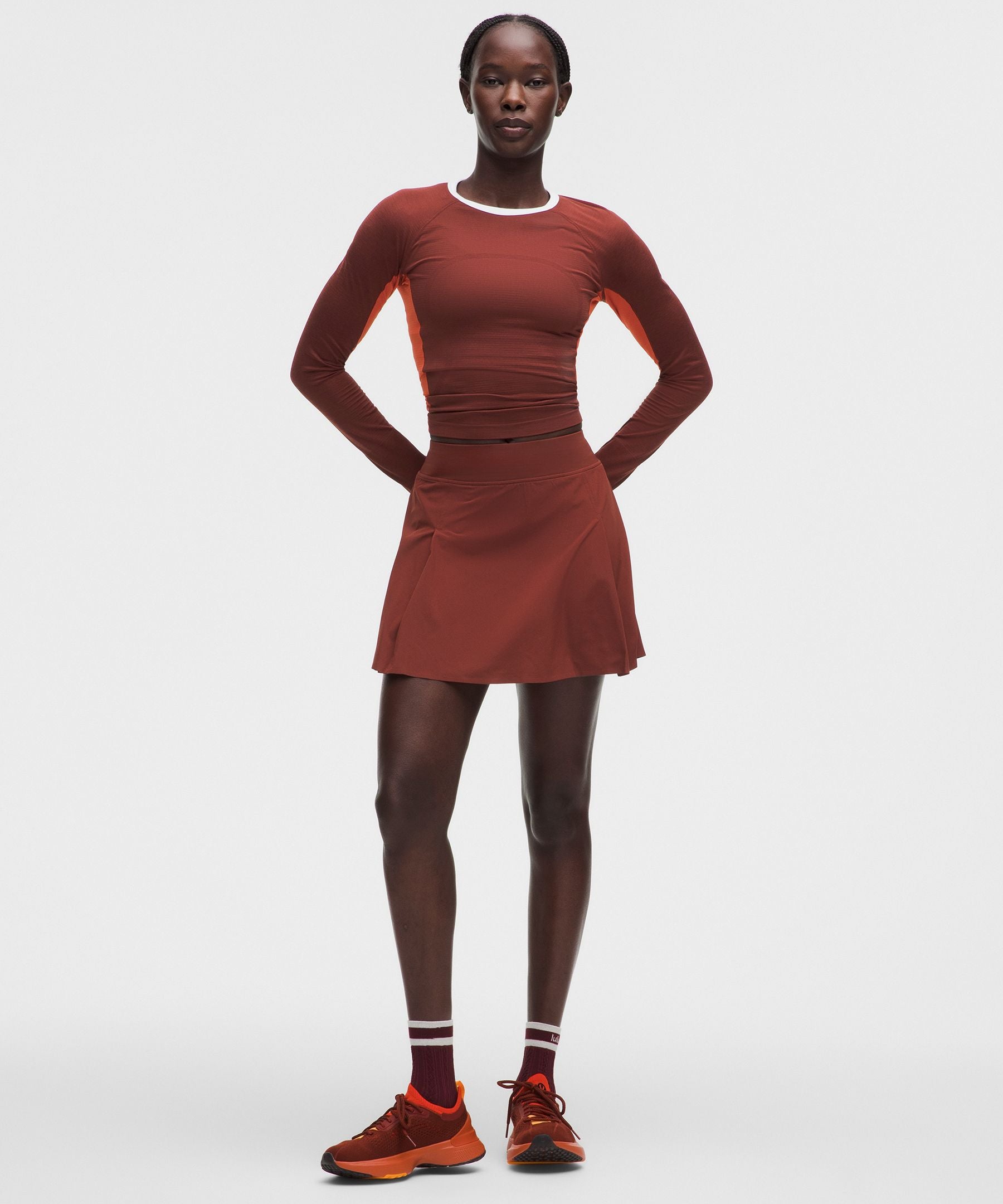 Lululemon A-Line Side-Pleat Tennis Skirt