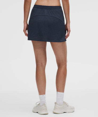 Lululemon Ace Advantage High-Rise Knit Mesh Tennis Skirt
