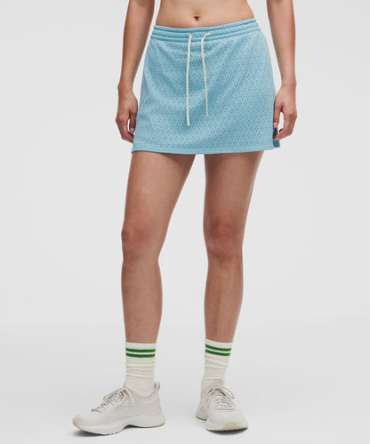 Lululemon Ace Advantage High-Rise Knit Mesh Tennis Skirt