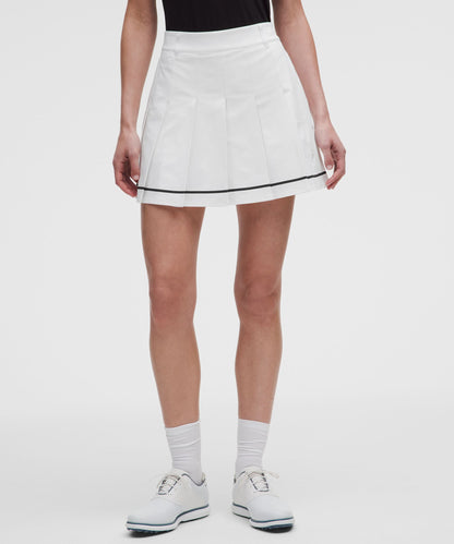 Lululemon Box-Pleat High-Rise A-line Golf Skirt