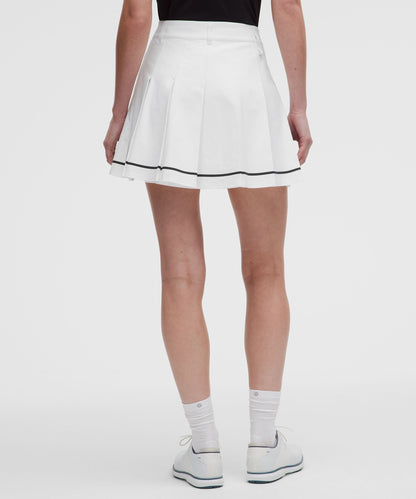 Lululemon Box-Pleat High-Rise A-line Golf Skirt