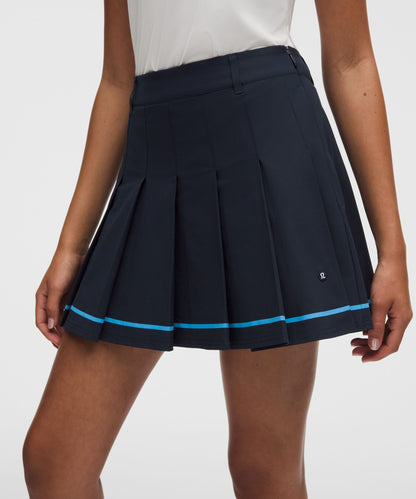 Lululemon Box-Pleat High-Rise A-line Golf Skirt