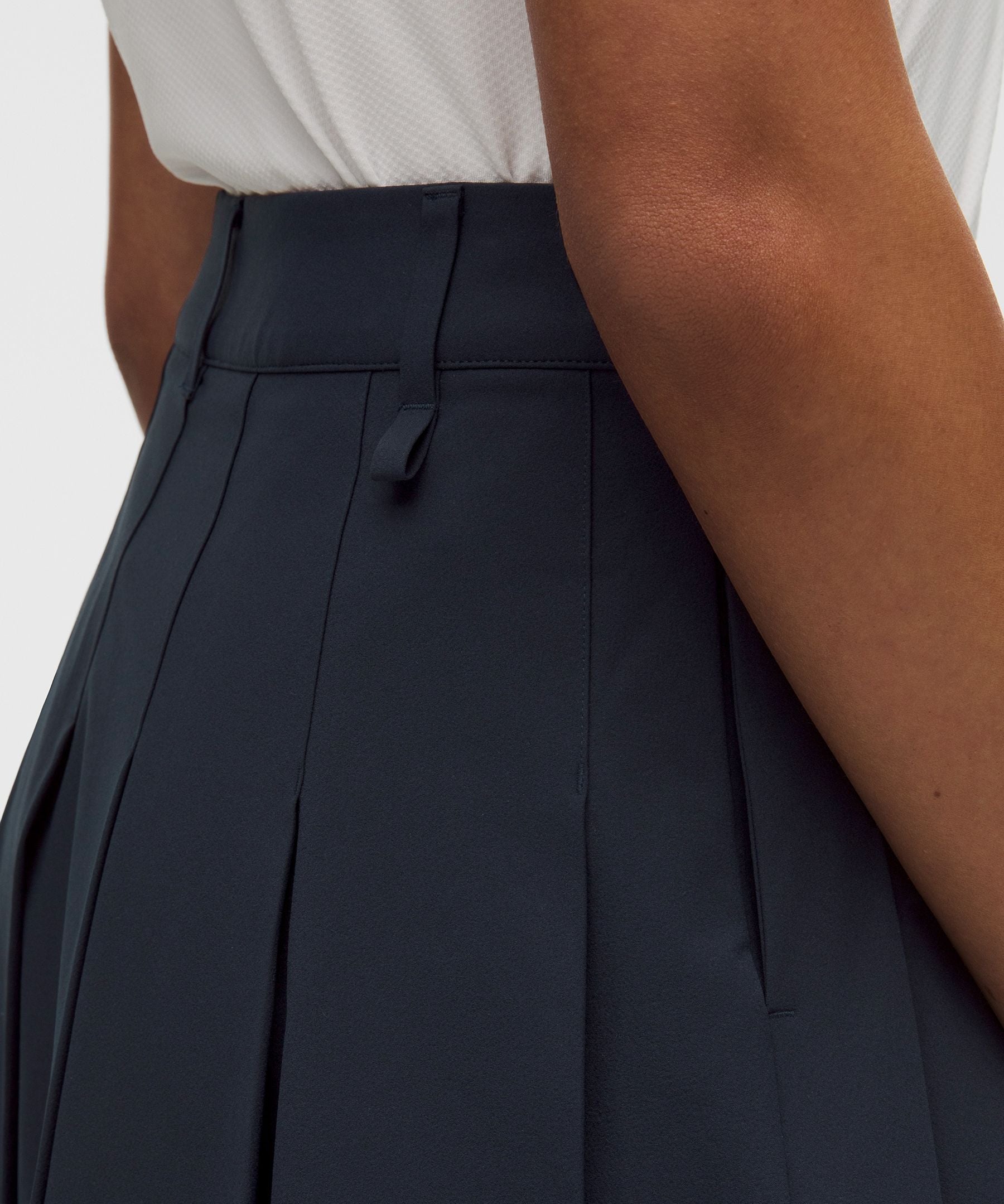 Lululemon Box-Pleat High-Rise A-line Golf Skirt